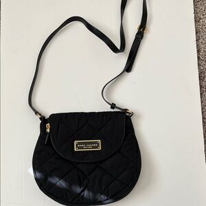 Marc Jacobs Black Quilted Crossbody